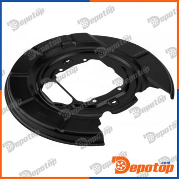 Déflecteur, disque de frein arrière gauche pour BMW | HTO-BM-054, 57SKV629